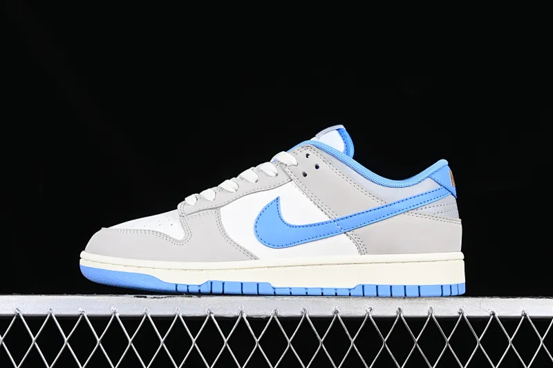All categories Nk SB Dunk series Nk SB Dunk Low low-top sneakers F version Nk Dunk Low "Athletic Department" gray blue SB low-top casual sneakers FN7488-133